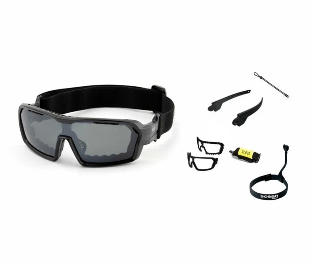 Спортивные очки OCEAN Chameleon Black /  Photochromic lens