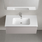 Тумба подвесная Sancos Snob R 1.0 с одним ящиком 995х445х406, Doha Soft, SNR1.0100SM, арт. SNR1.0100SM