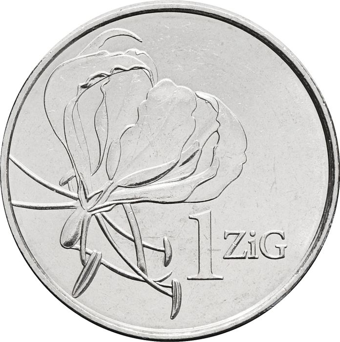 1 зиг (золотой) 2024 Зимбабве