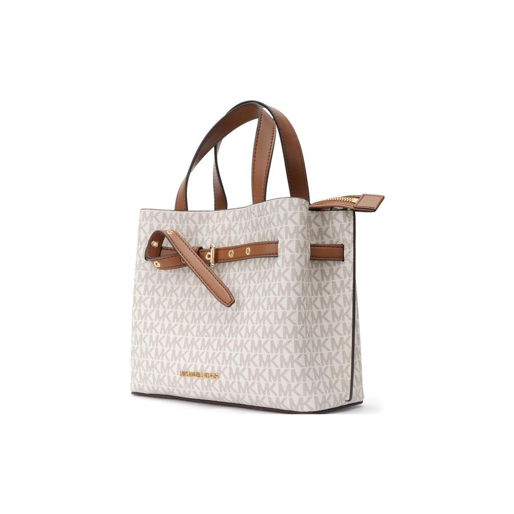 Сумка MICHAEL KORS MK Emilia Logo, 35H0GU5S1B-VANILLA