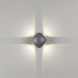358464 STREET NT20 738 темно-серый  Ландшафтный настенный св-ник IP54 LED 4000K 12W 85-265V  CALLE