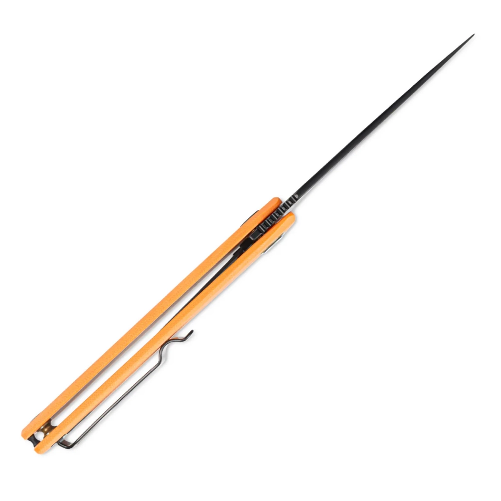 Нож складной SRM 105M-GJ Air Black (14C28N, Orange G10)