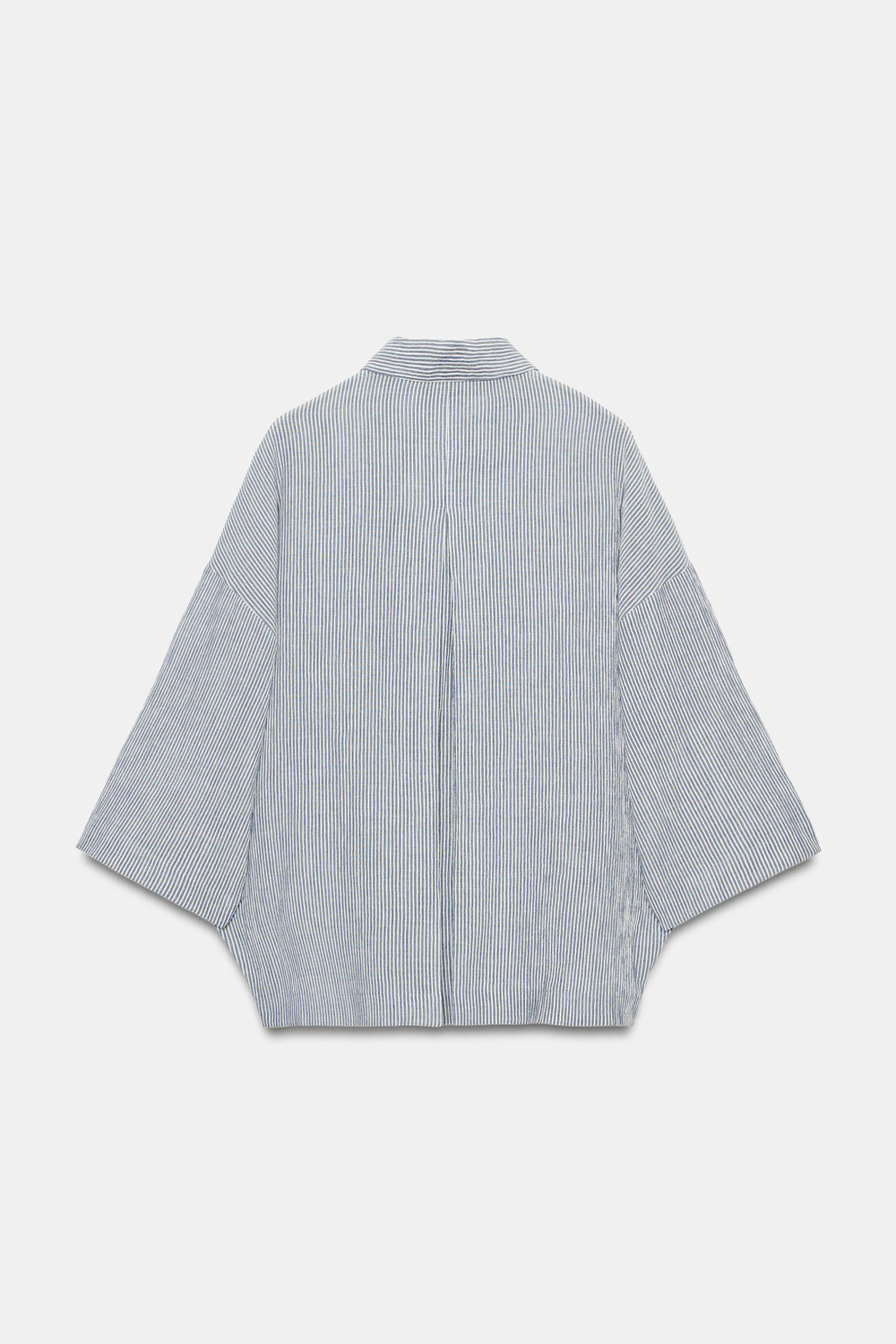 РУБАШКА С КОРОТКИМ РУКАВОМ ZW COLLECTION — ZARA
