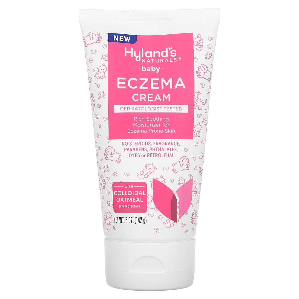 Hyland's Naturals, детский крем от экземы, 142 г (5 унций)