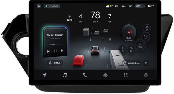 Магнитола для KIA Rio 3 2011-2017 - Teyes CC4-PRO монитор 13" 2K QLED на Android 13, Быстрейшая, Snapdragon 778G, ИИ, CarPlay, DSP, 4G SIM-слот