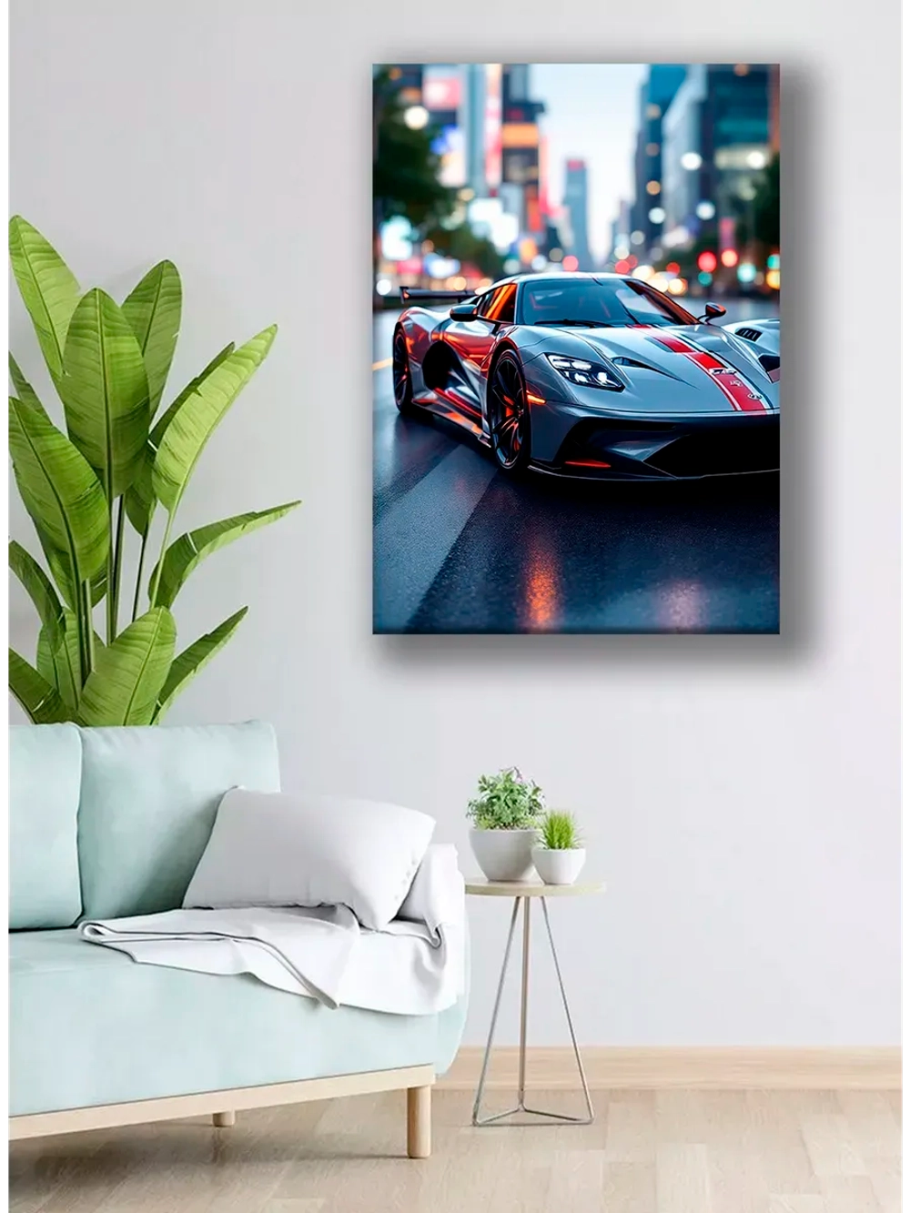 Картина Koenigsegg Agera, для интерьера 30х40см 1шт.