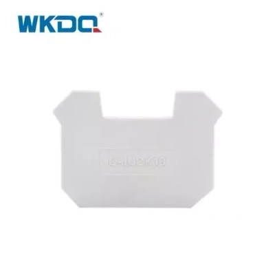 Торцевая пластина D-JUDK4 для клемм серая WONKE ELECTRIC