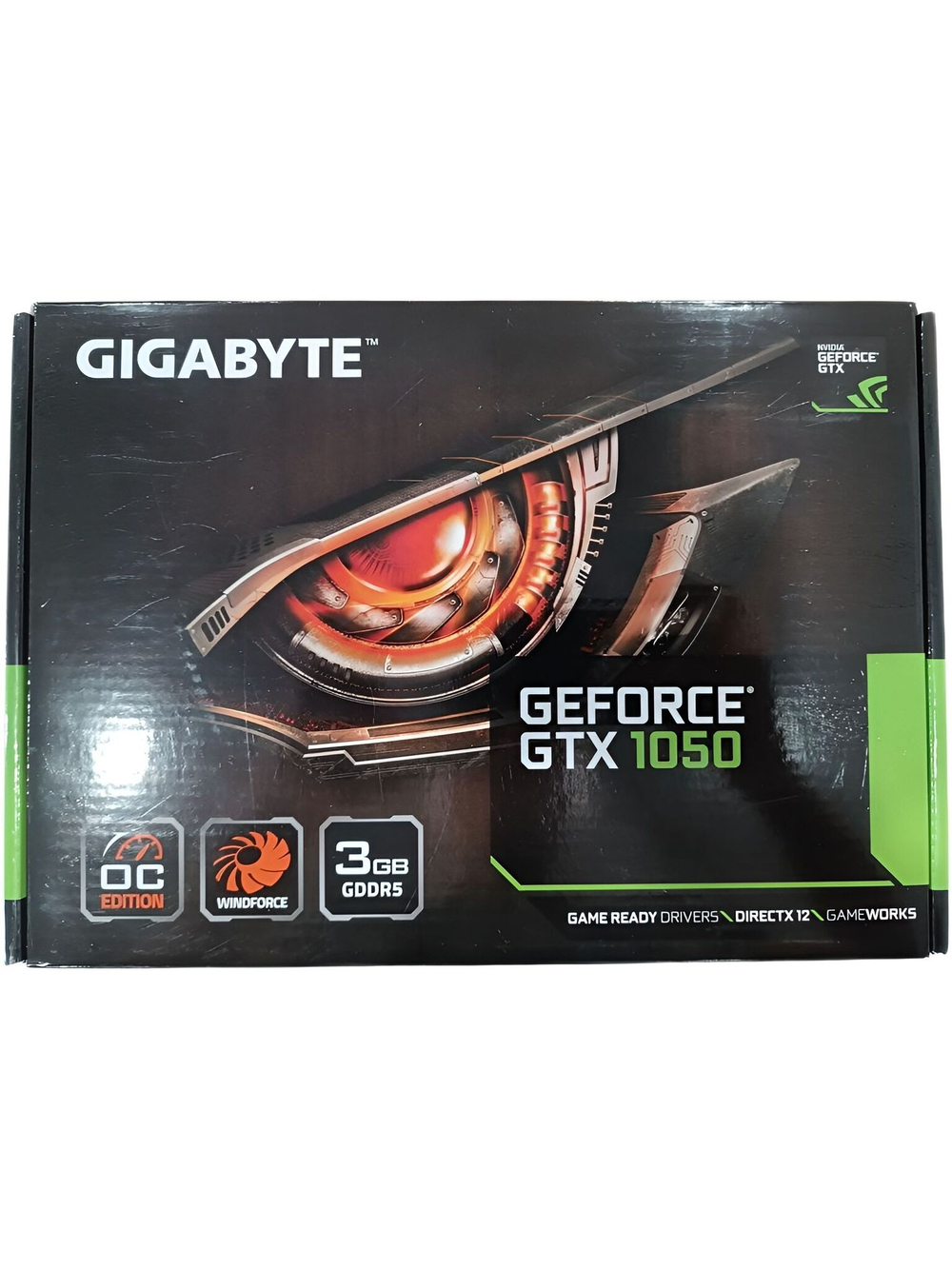 Видеокарта Gigabyte GeForce GTX 1050 OC 3072MB 96bit GDDR5