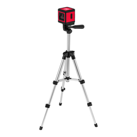 Лазерный уровень XQB RED Pro SET, 10 м, красный луч, батарейки, штатив MTX