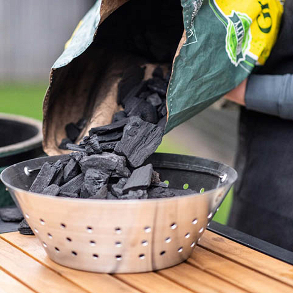 Чаша для угля M стальная (Big Green Egg)