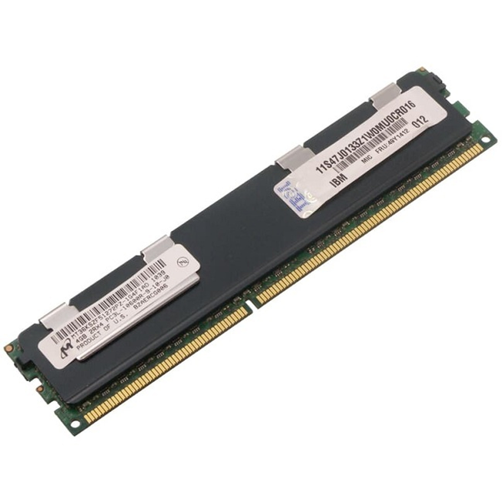 Серверная оперативная память DIMM DDR3 4Gb, 1333Mhz, IBM ECC REG (49Y1412)