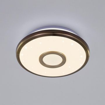 Светильник светодиодный с диммером CL70313 бронза Старлайт Citilux