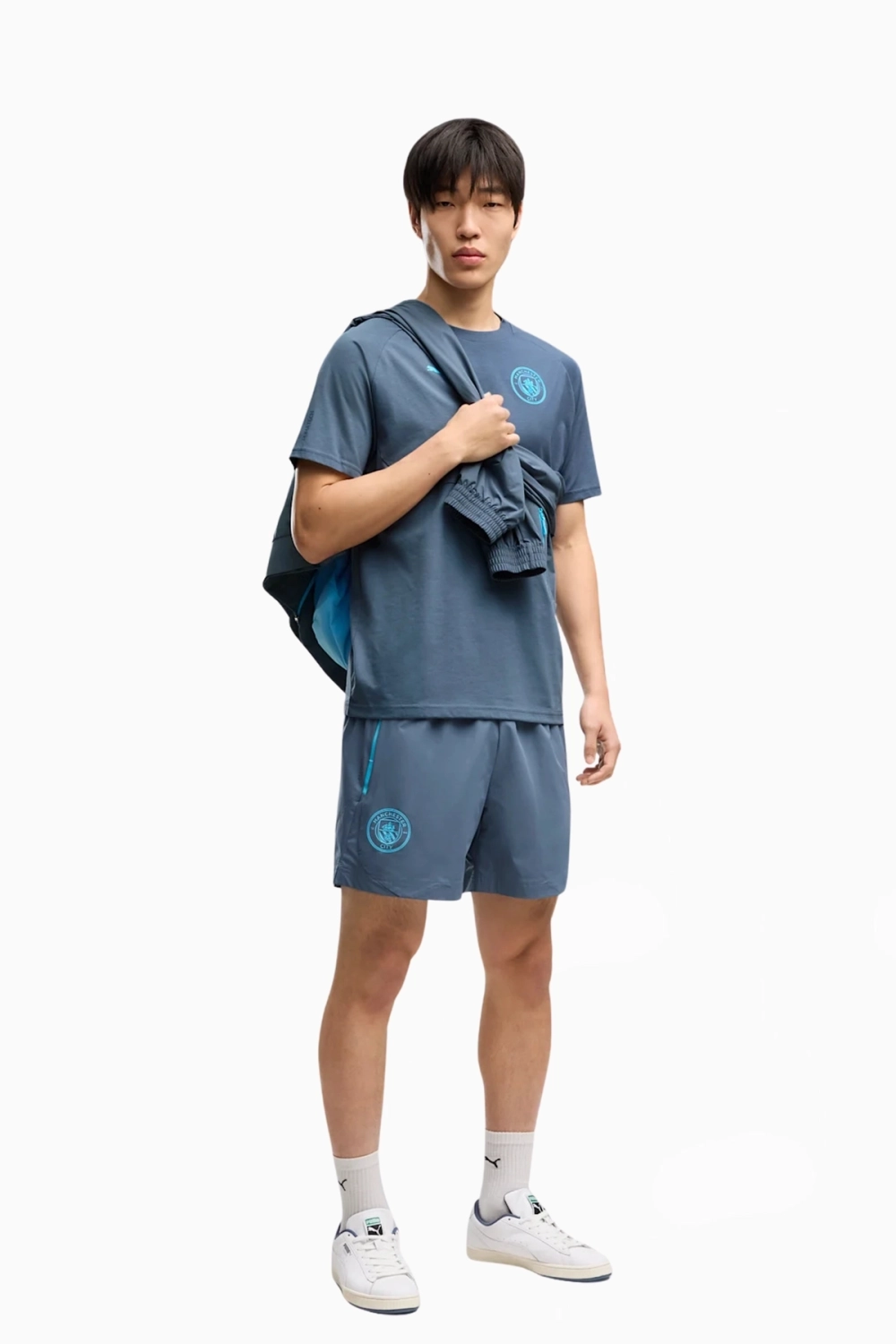Шорты Puma Manchester City 26/27 Relaxed Woven - синий