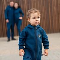 Комбинезон женский с клапаном и капюшоном "Гроза" утепленный
