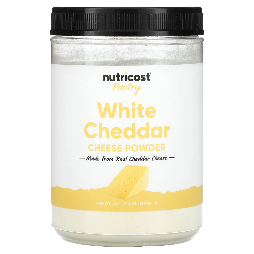 Nutricost, Pantry, порошок из белого сыра чеддер, 1134 г (40,5 унции)