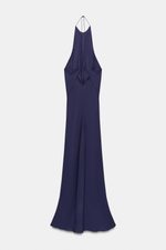 ПЛАТЬЕ ZW COLLECTION С ГОРЛОВИНОЙ ХАЛТЕР — ZARA