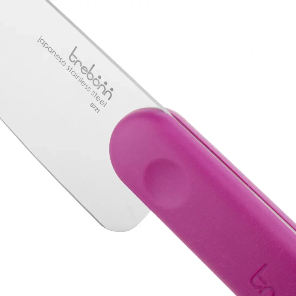 Нож кухонный поварской 18см Trebonn Chopping boards and Knives фиолетовый