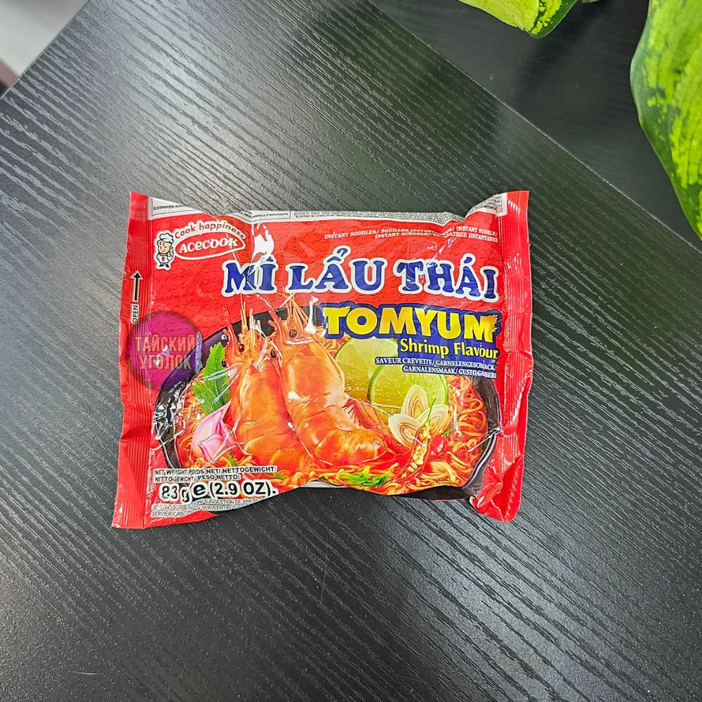 Лапша быстрого приготовления Mi Lau Thai со вкусом креветки 73 гр