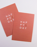 Открытка "HAPPY BIRTHDAY / С ДНЕМ РОЖДЕНИЯ"