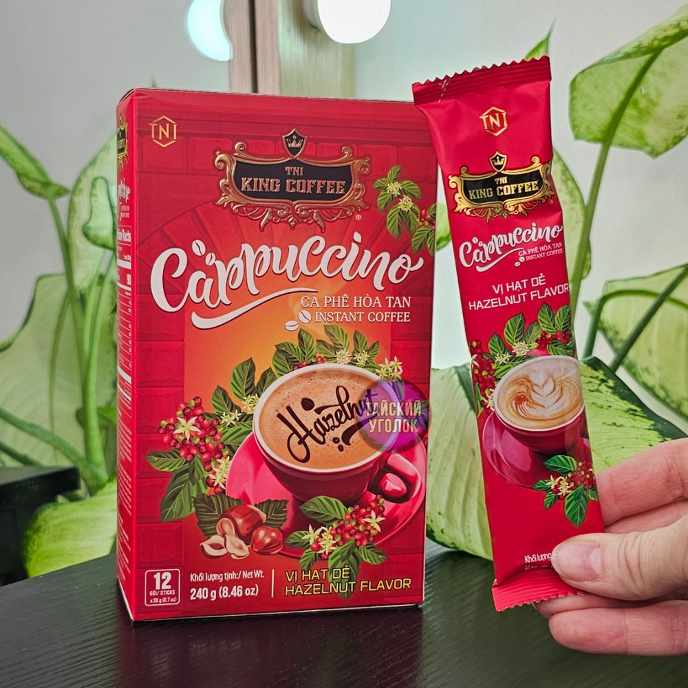 Кофе King Koffee Капучино с орехом 20 гр 12шт