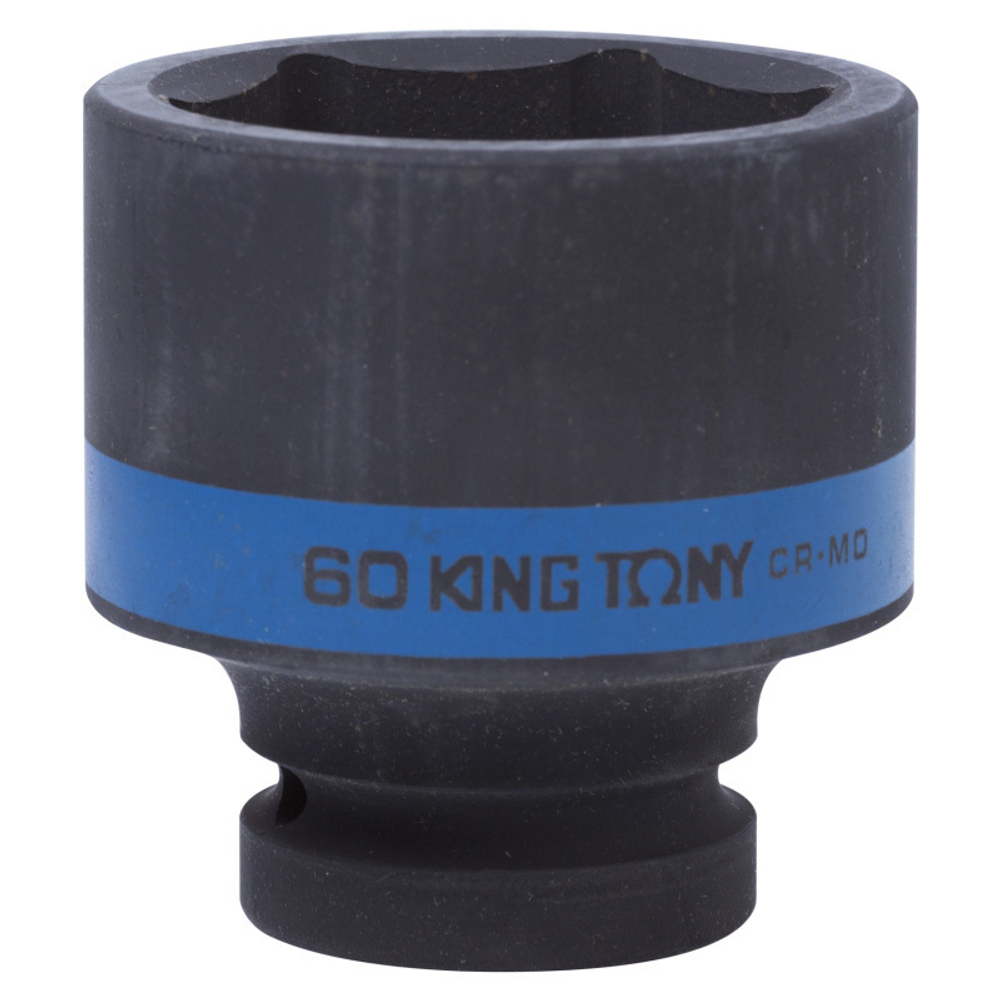 Головка торцевая ударная шестигранная 1", 60 мм KING TONY 853560M