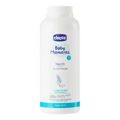 Присыпка детская Chicco Baby Moments с рисовым крахмалом, 150 гр