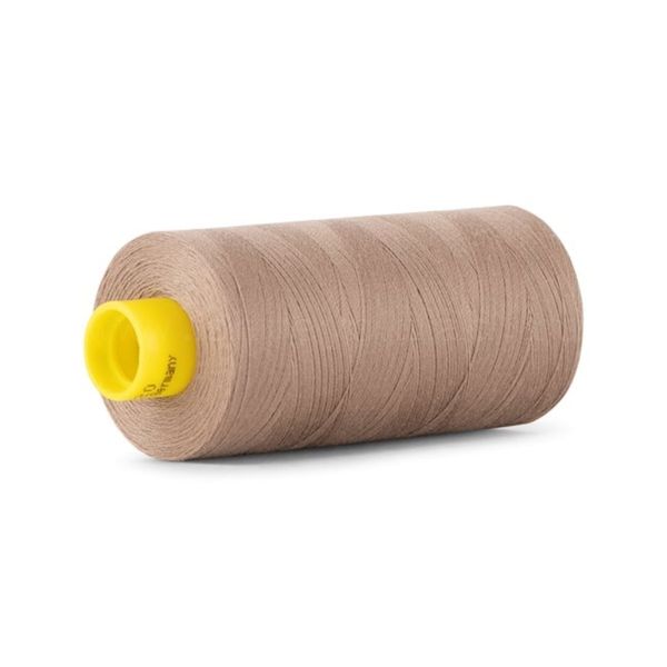 Нитка Gutermann Mara 120 (1000 метров), 1 кат., универсальная | 160 бежево-коричневый
