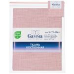 Ткань костюмная 220 г/м², 150х148±2 см, 02 розовый меланж/pink melange, Gamma SUTF-006N