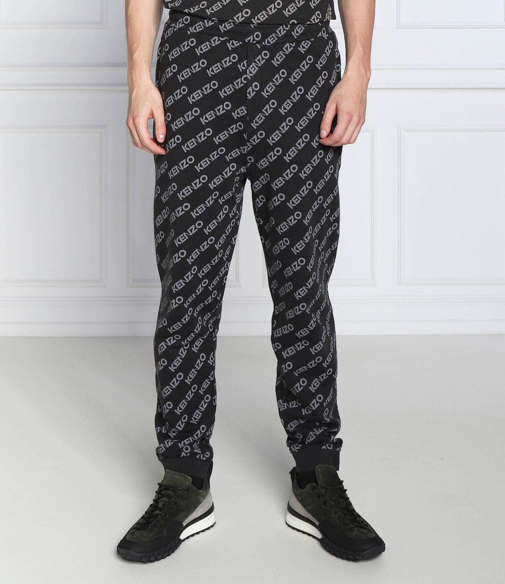 спортивные штаны monogram Kenzo - черный(FC65PA7924MF)