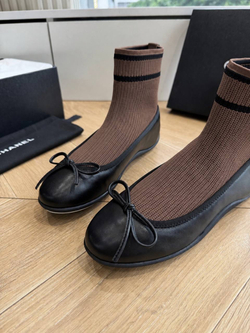 Ботинки балетки Chanel