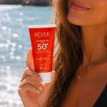 27.1 Rever Легкий пептидный солнцезащитный крем SPF 50+ REEF SAFE Soin protecteur visage 50+,50 мл