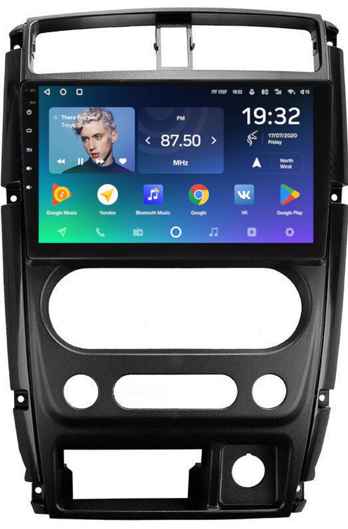 Магнитола для Suzuki Jimny 2005-2018 - Teyes CC2 PLUS монитор 9" QLED, Android 10, Быстрая, SIM-слот