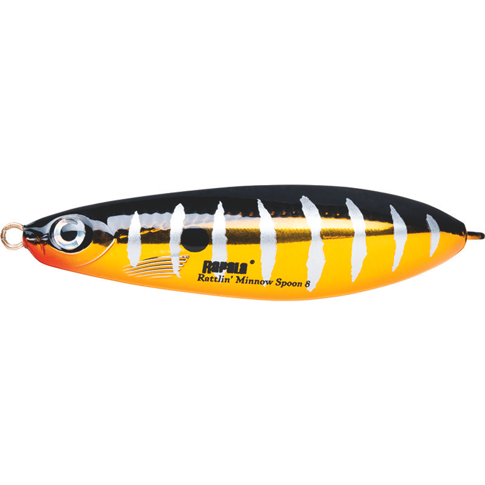 Незацепляйка RAPALA Rattlin' Minnow Spoon 08 /RTR / 8см, 16гр.