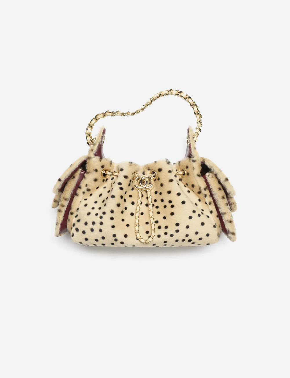 Сумка Chanel 25 Mini Handbag Suede Lambskin "Light Beige & Black"