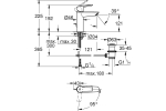Смеситель для раковины GROHE Start однорычажный 1/2″ размер M (23552002)