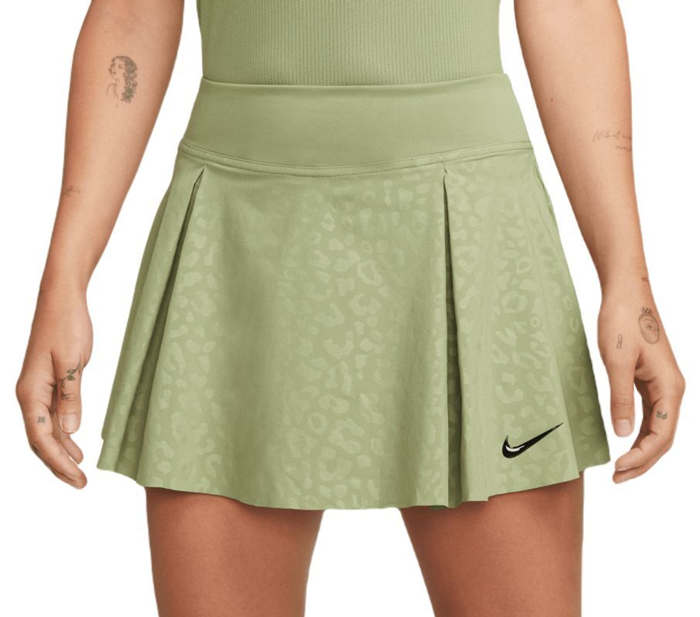 Теннисная юбка Nike Dri-Fit Printed Club Skirt - alligator/black