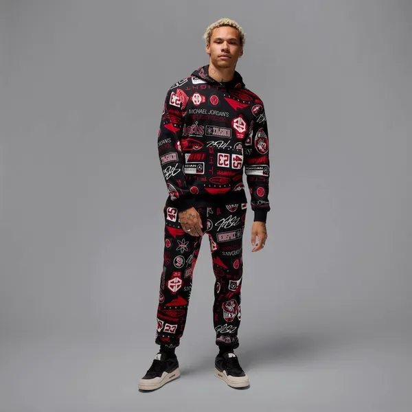 Толстовка мужская NIKE M J ESS AOP FLC PO