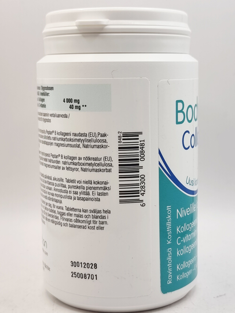 Bodyflex Collagen Коллаген витамин С в таблетках 180 таб. (из Финляндии)