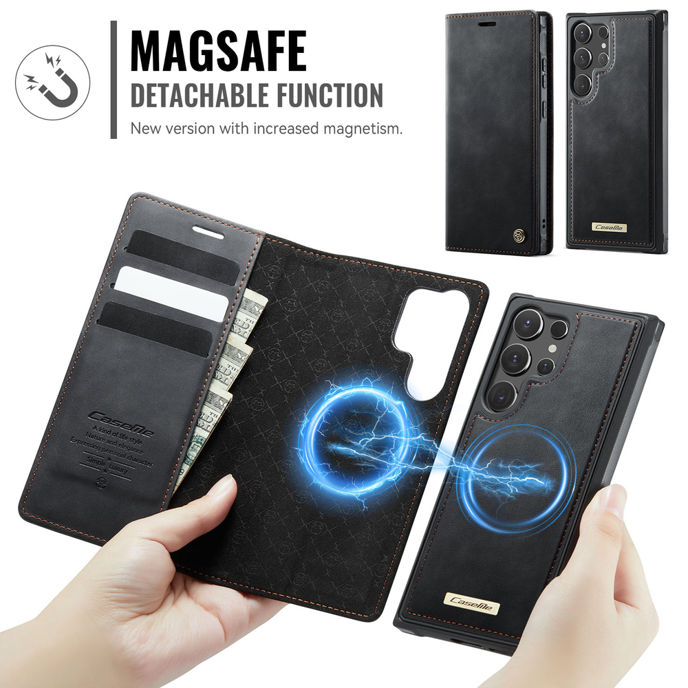 Чехол-кошелек CaseMe 2 in 1 MagSafe Samsung Galaxy S25 Ultra