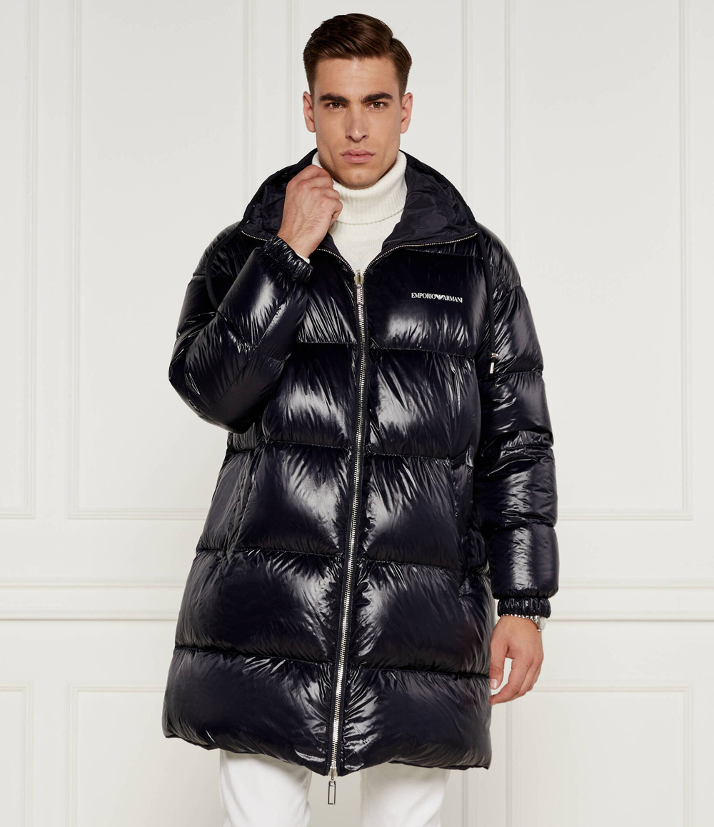 двухсторонняя пуховая куртка giacca piumino Emporio Armani - черный(6L1L83 1NNBZ)