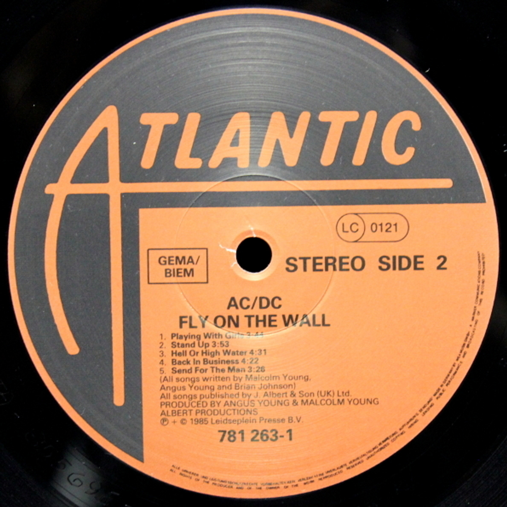 AC/DC / Fly On The Wall (LP)