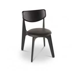 Стул Slab Black Upholstered