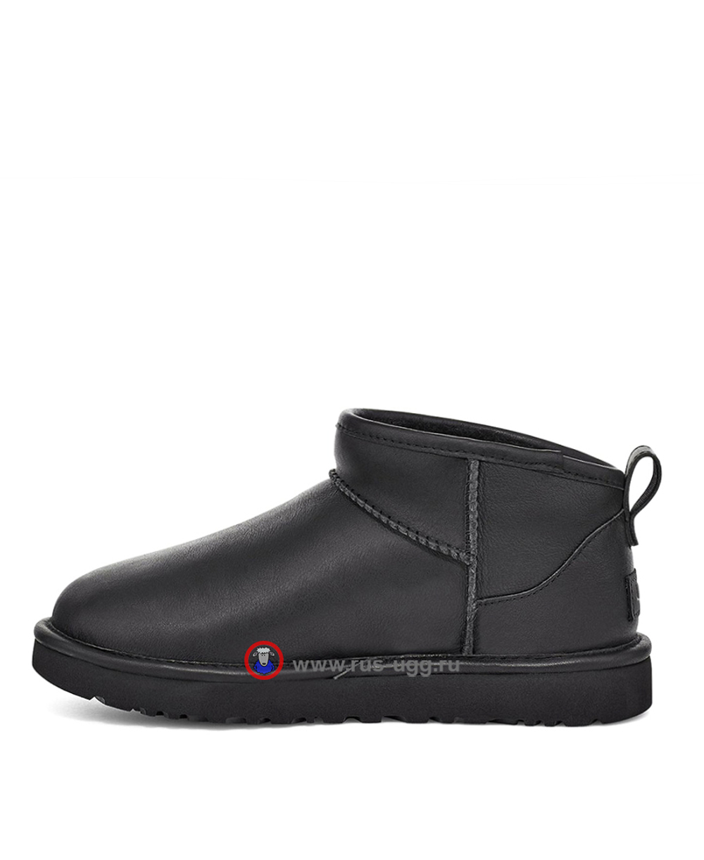 MEN'S ULTRA MINI MEN LEATHER Black