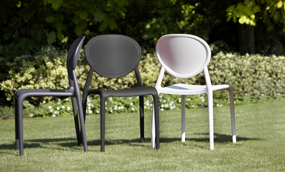 Стул пластиковый Scab Design Gio, антрацит