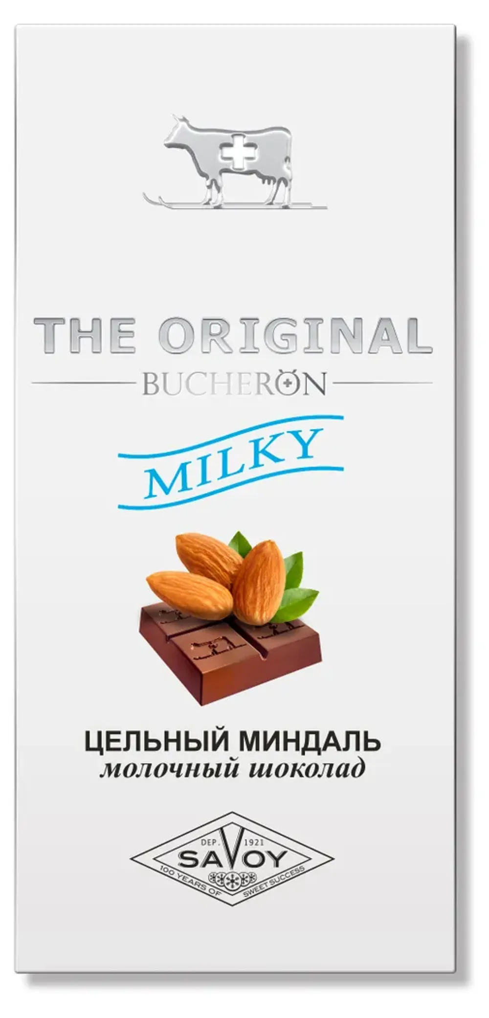 Шоколад молочный Bucheron The Original Миндаль 90 г