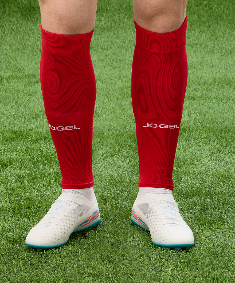 Гетры без носка JOGEL MATCH 2 PerFormDRY Footless Socks, красный