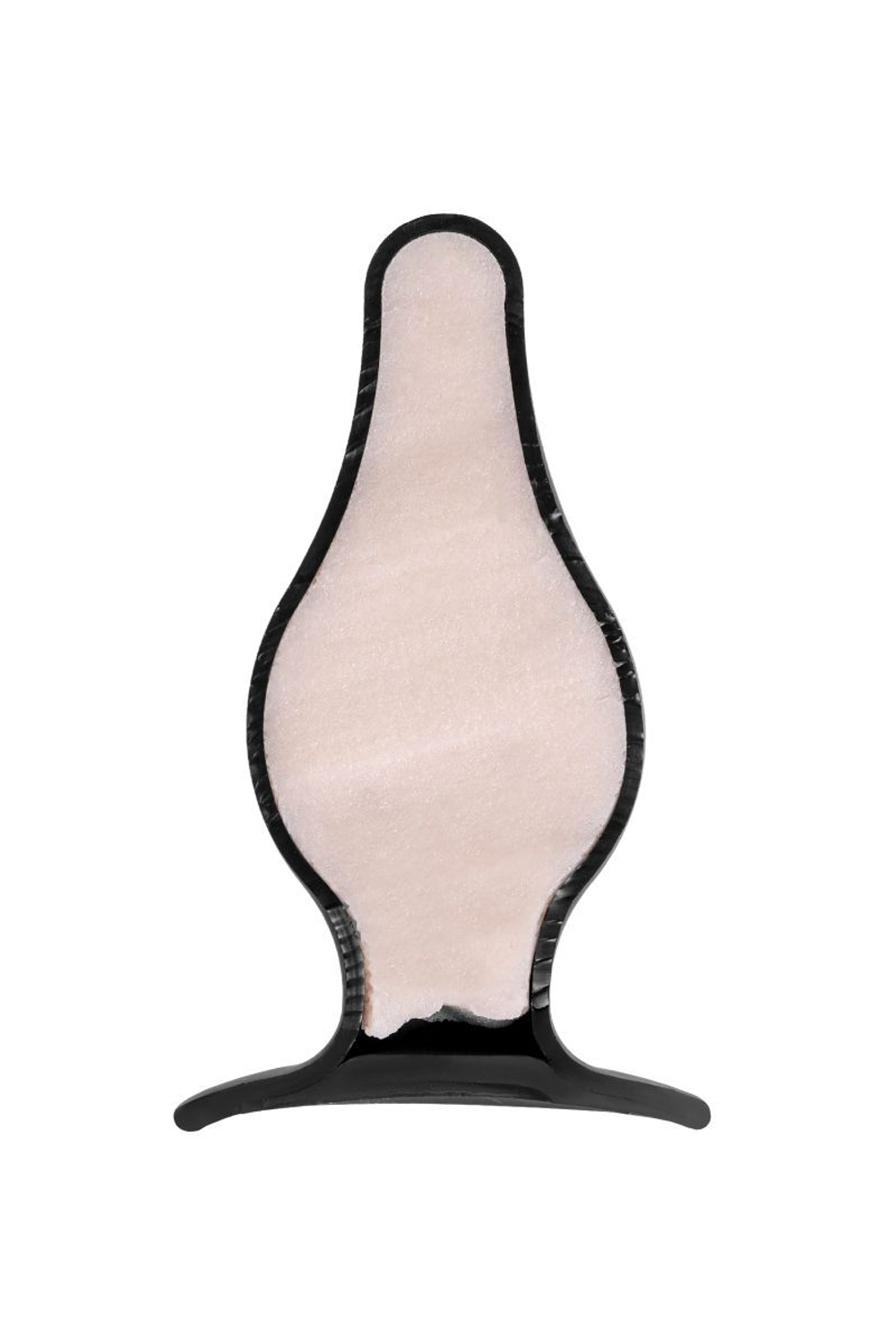 Черная анальная втулка Spade XS - 6,5 см. (Цвет: черный)