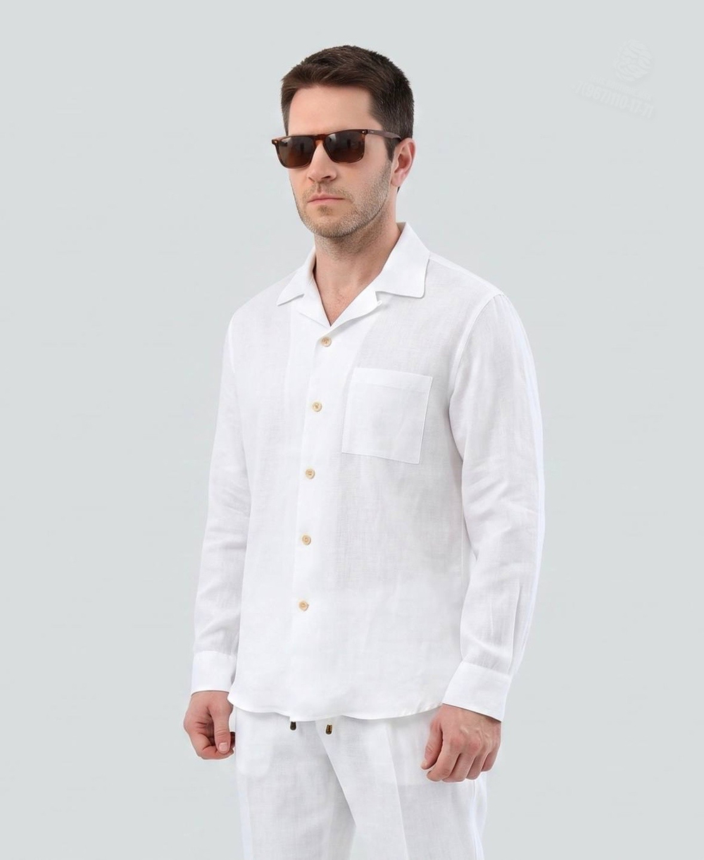 Льняной костюм Brunello Cucinelli