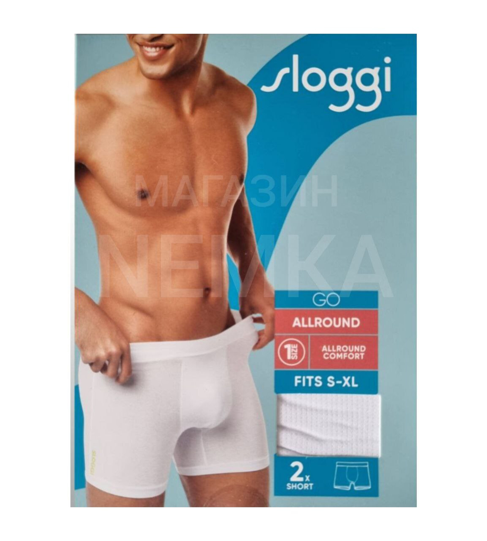 Трусы мужские Sloggi Men GO ALLROUND SHORT 2шт