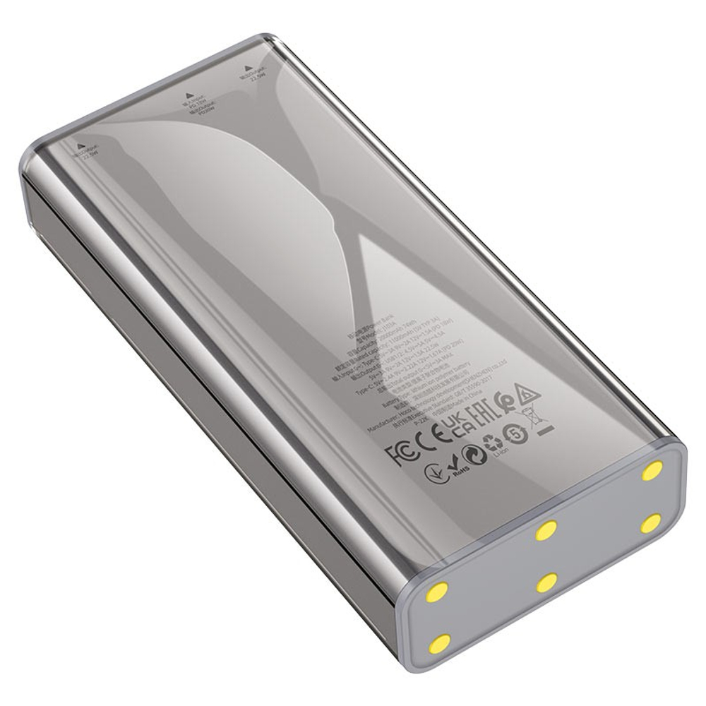 Powerbank Hoco J103A 20000mAh 2USB/1С 22.5W серый